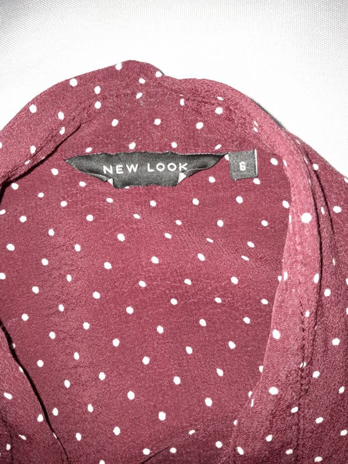 Joli chemisier long vintage new look - photo numéro 3