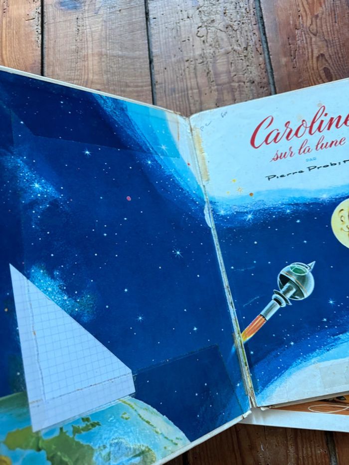 État satisfaisant - Lot de 8 grands albums Hachette Caroline livre bd anciens Pierre Probst - photo numéro 13