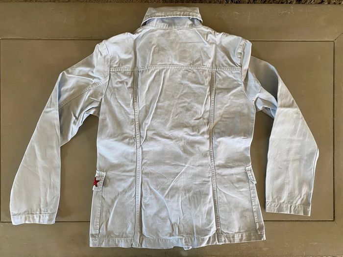 Veste chemise United Color of Benetton bleu clair taille 44 - photo numéro 16