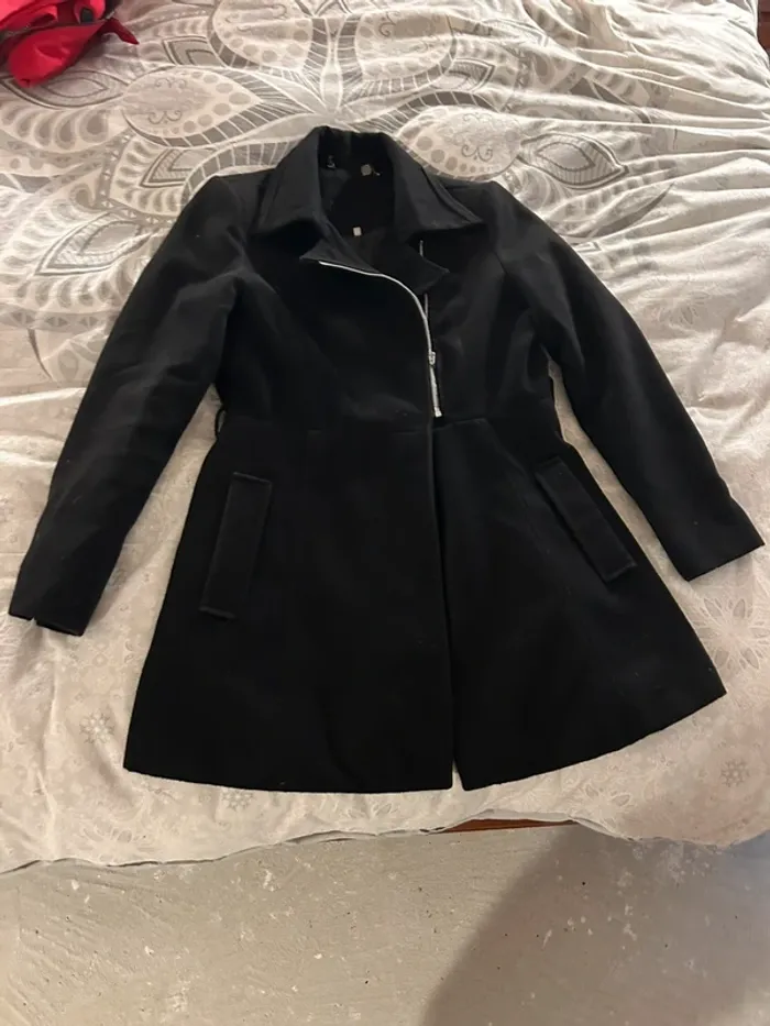 Manteau noir Patrice Breal