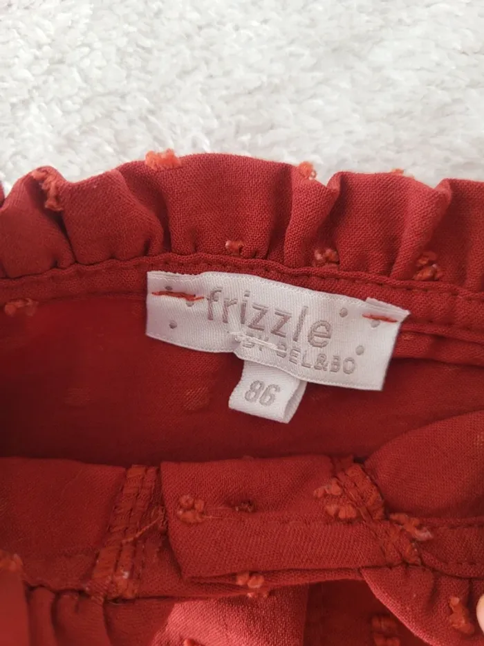 Robe à manches longues corail 18mois - photo numéro 2