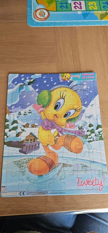 Puzzle Noël Looney tunes titi 49 pièces neuf