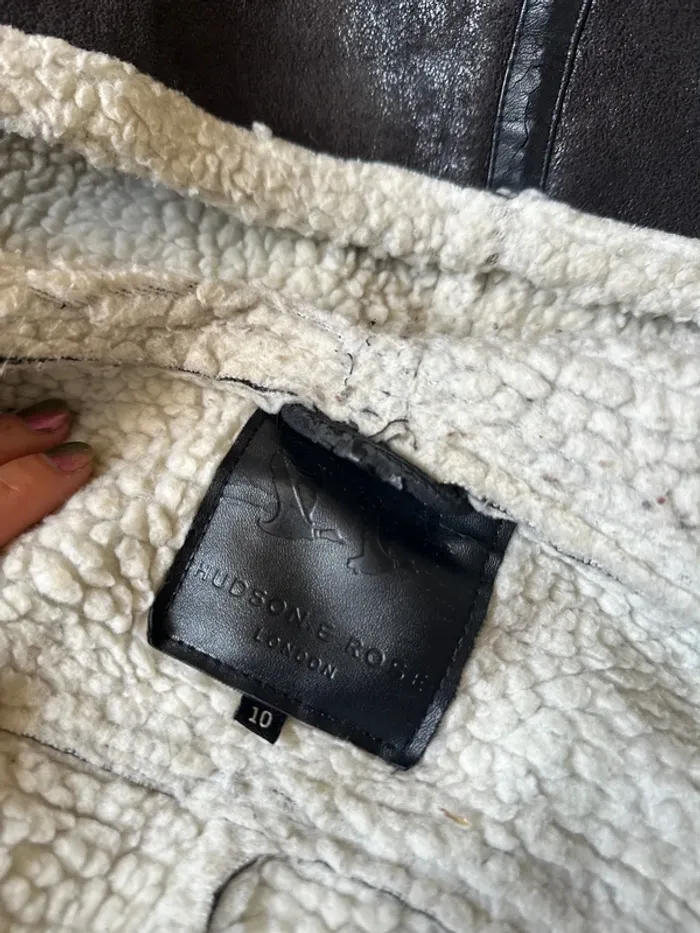 Veste en cuir aviateur M/38 avec capuche - photo numéro 4