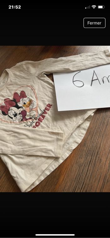 T-shirt beige ML Minnie et Daysie