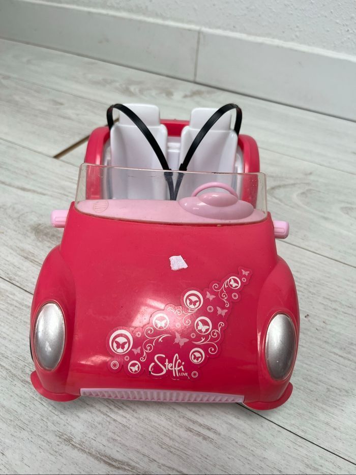 Voiture barbie rose Steffi - photo numéro 5