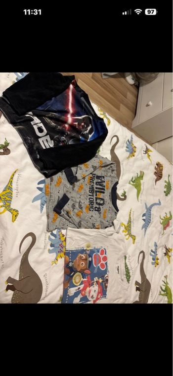 Lot de haut de pyjama