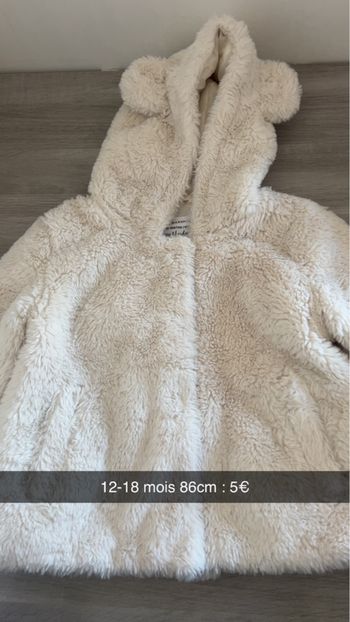 Manteau polaire 12-18 mois