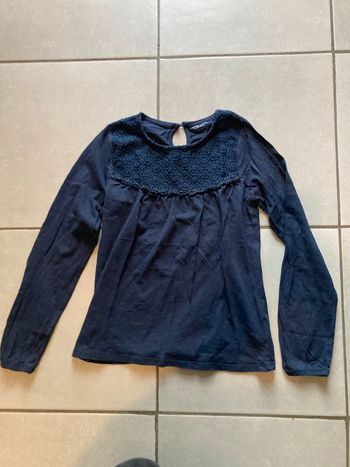 TEE shirt manches longues vertbaudet 10 ans