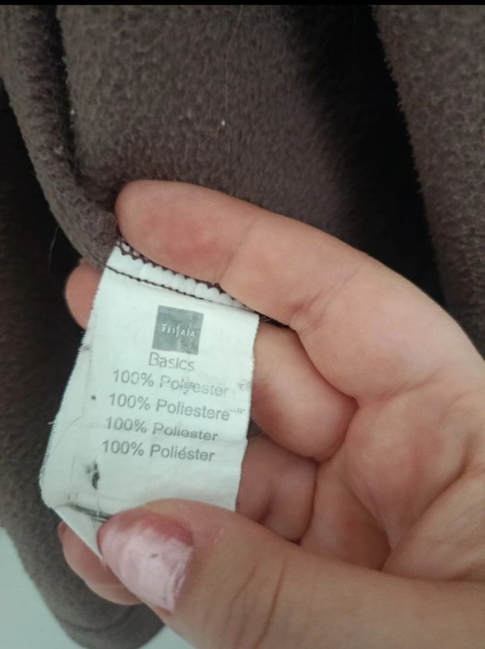 Gilet polaire marron brun poches - photo numéro 4