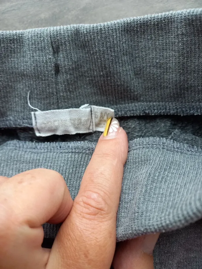 Pantalon de jogging gris garçon - photo numéro 5