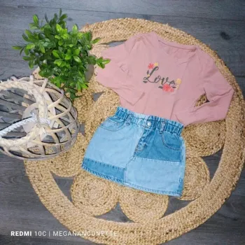 💖 Ensemble fleurie Fille Zara - Taille 4 ans (104 cm) 💖