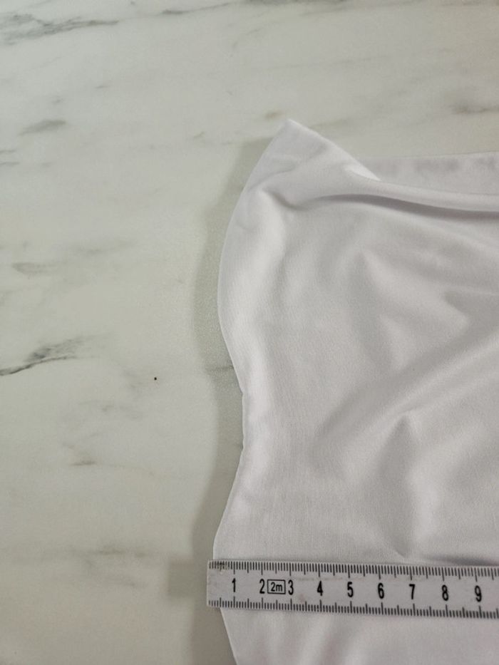 CWK blouse fluide col tombant blanche taille M - photo numéro 10