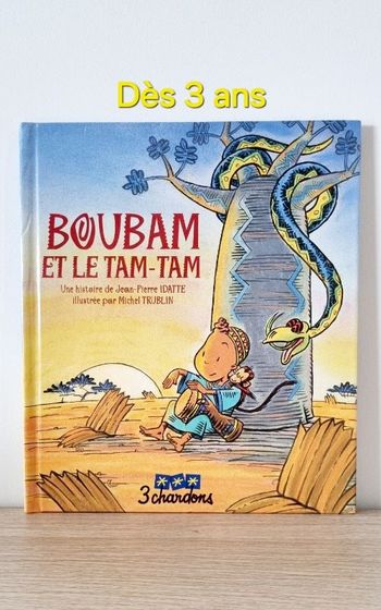 Livre jeunesse "Boubam et le tam-tam"