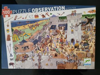 Puzzle Djeco château fort