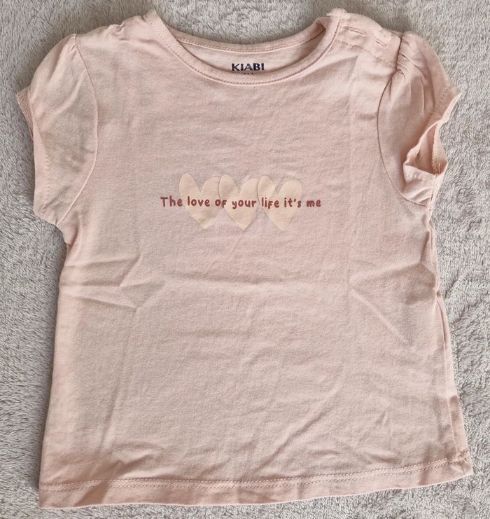 Ensemble 6M été fille kiabi (neuf) :
T-shirt + short + chapeau + chaussures - photo numéro 7