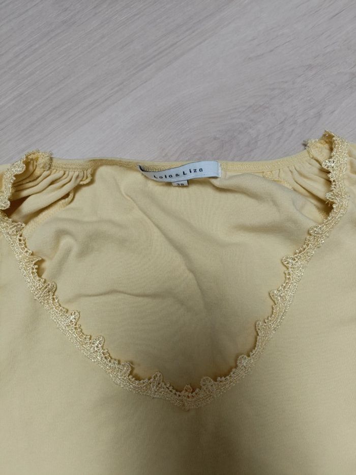 Blouse jaune - photo numéro 3