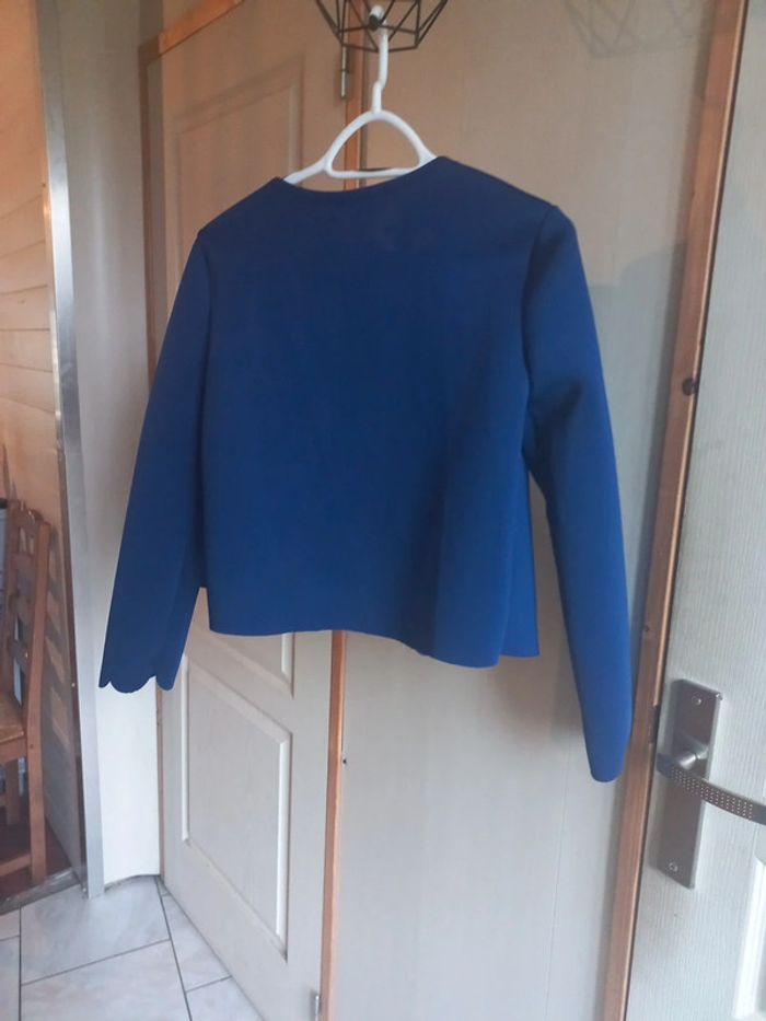 Veste bleue - photo numéro 5