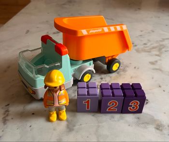 Camion benne playmobil 123