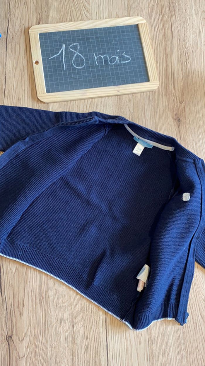 Veste marine - photo numéro 3