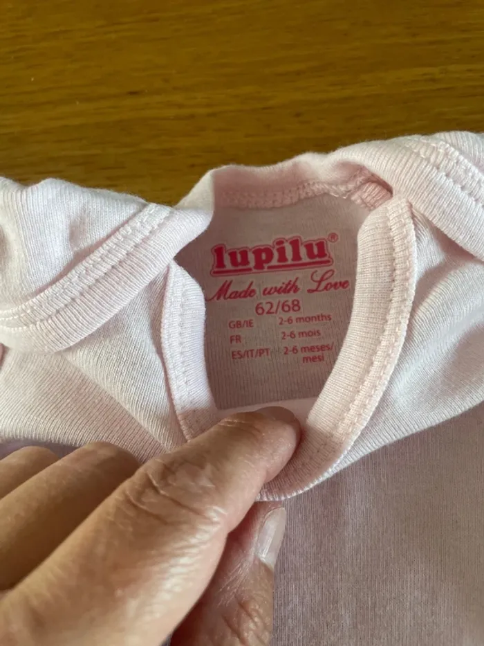 Lot 3 Body fille manches longues 2-6 mois - photo numéro 7