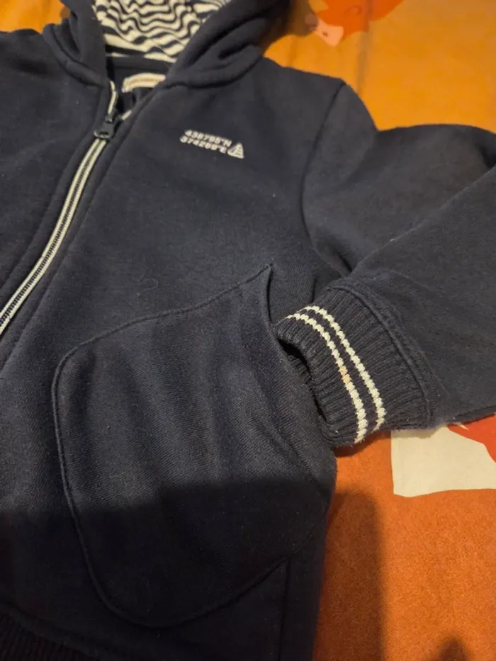 Veste à Capuche bleu marine - photo numéro 5