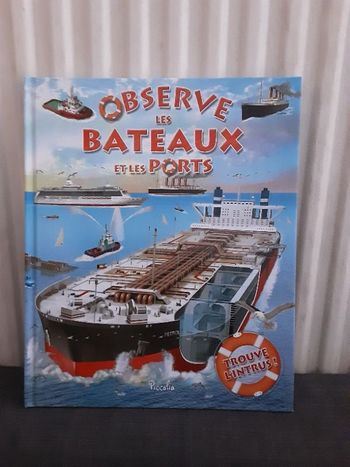 Livre "observer les bateaux et les ports"