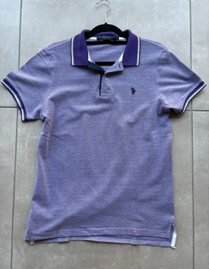 Magnifique polo violet homme S