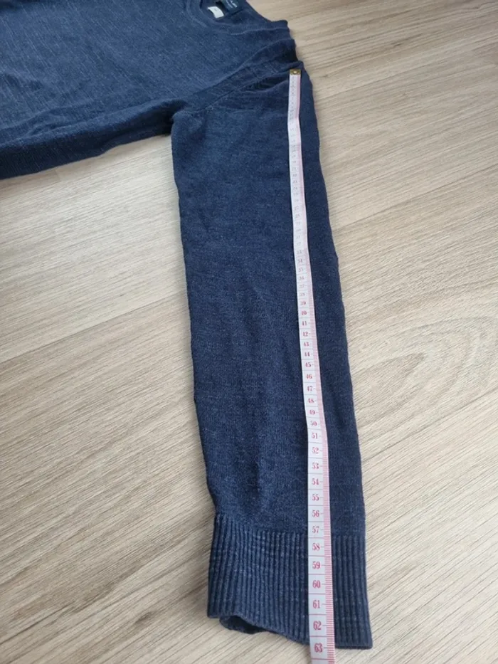 Pull a col rond Jack & Jones bleue Homme Taille M - photo numéro 5