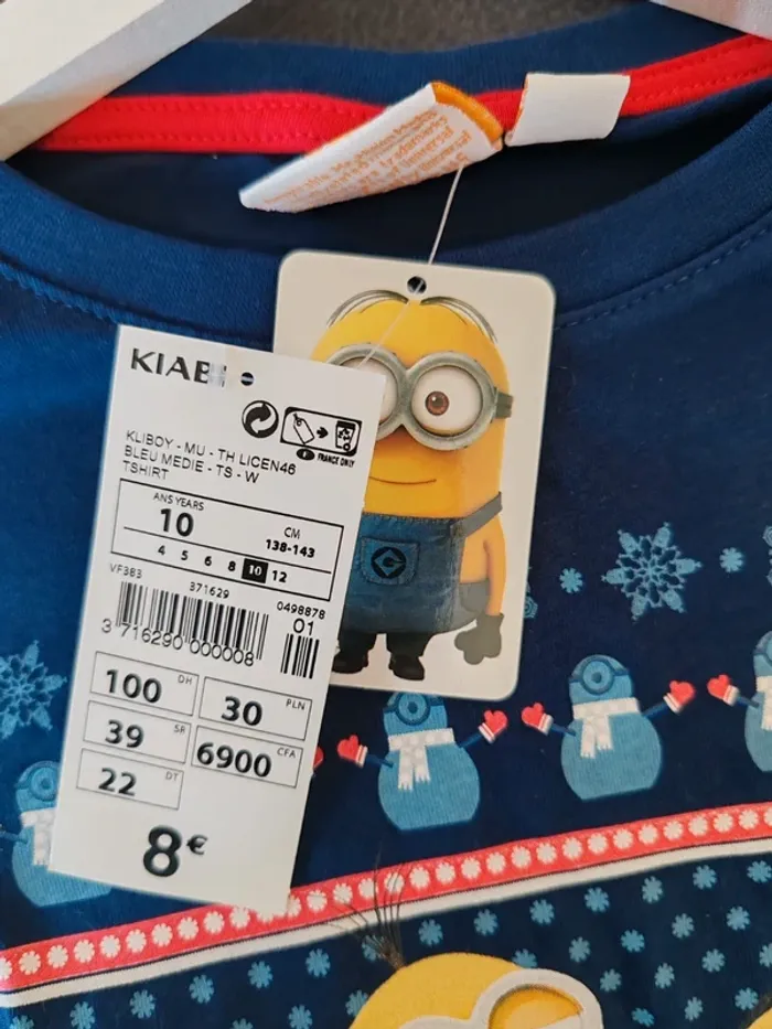 Tee shirt minions 10 ans - photo numéro 4
