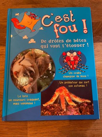 Livre C’est fou ! De drôles de bêtes qui vont t’étonner !
