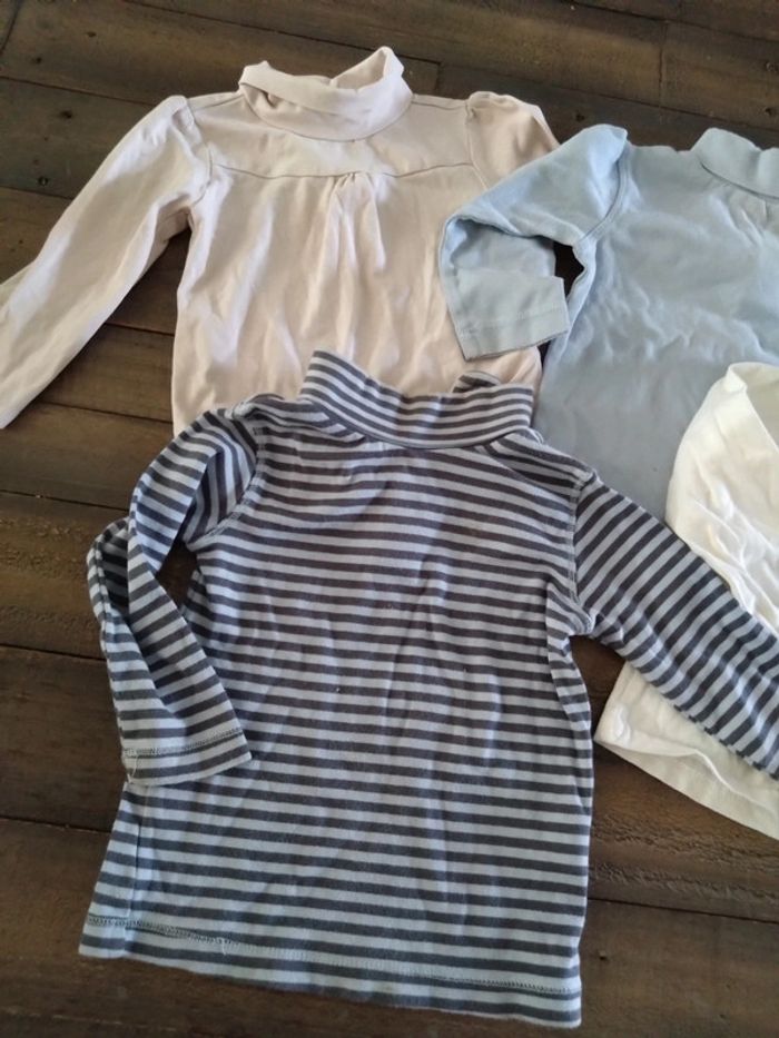 Ensemble sous pull t shirt Col roulé 18 mois - photo numéro 2