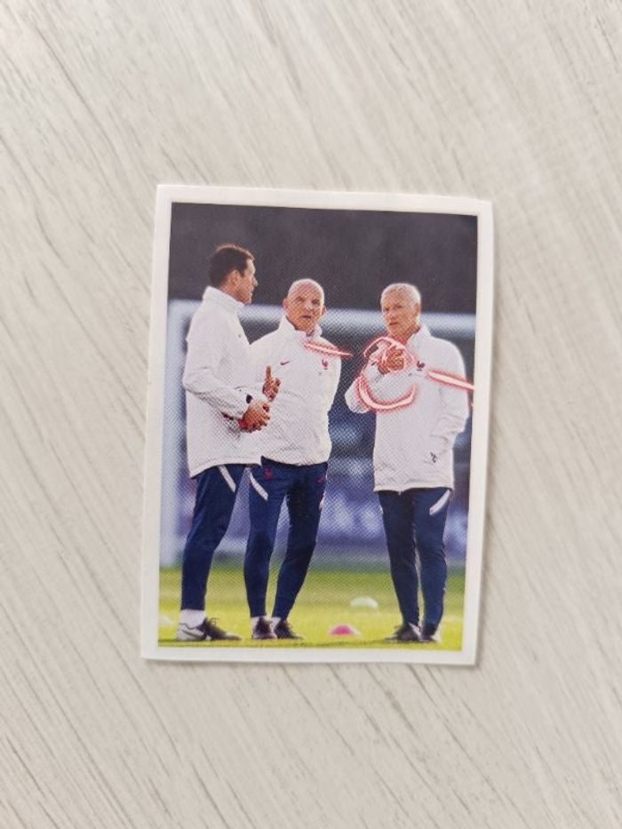 Sticker Panini " Au plus près des bleus"