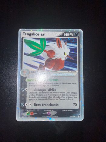 Carte Pokémon Tengalice Ex - Gardiens de Cristal  97/100
