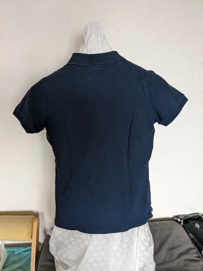 Polo Abercrombie & Fitch - bleu marine. - photo numéro 2
