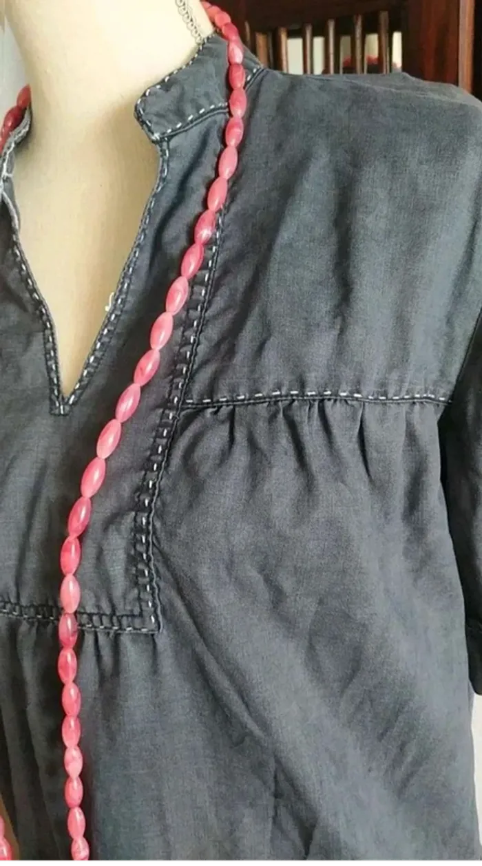 Robe tunique grise 38 - photo numéro 3