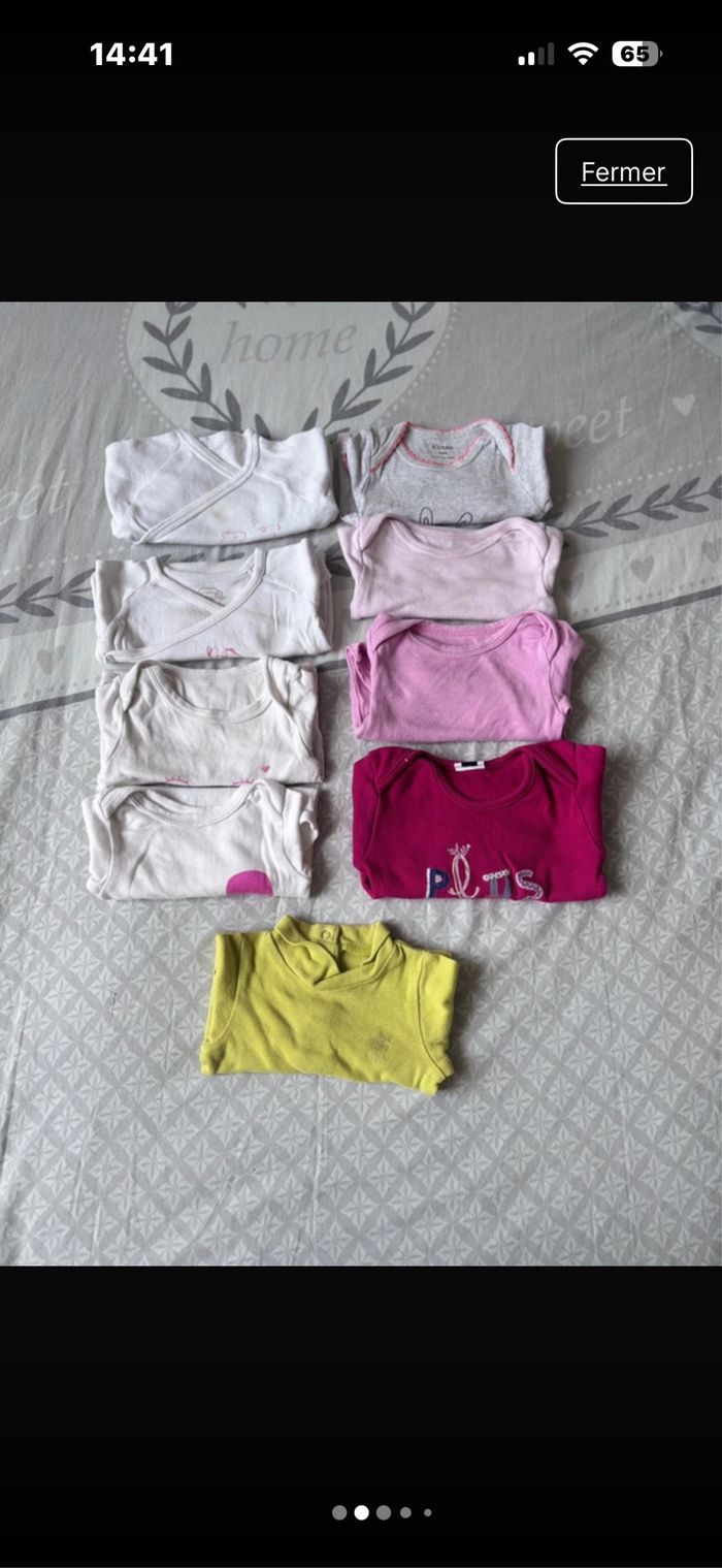 Lot de vêtements fille 3 mois - photo numéro 2