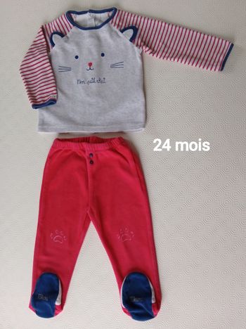 Pyjama Sergent Major taille 24 mois