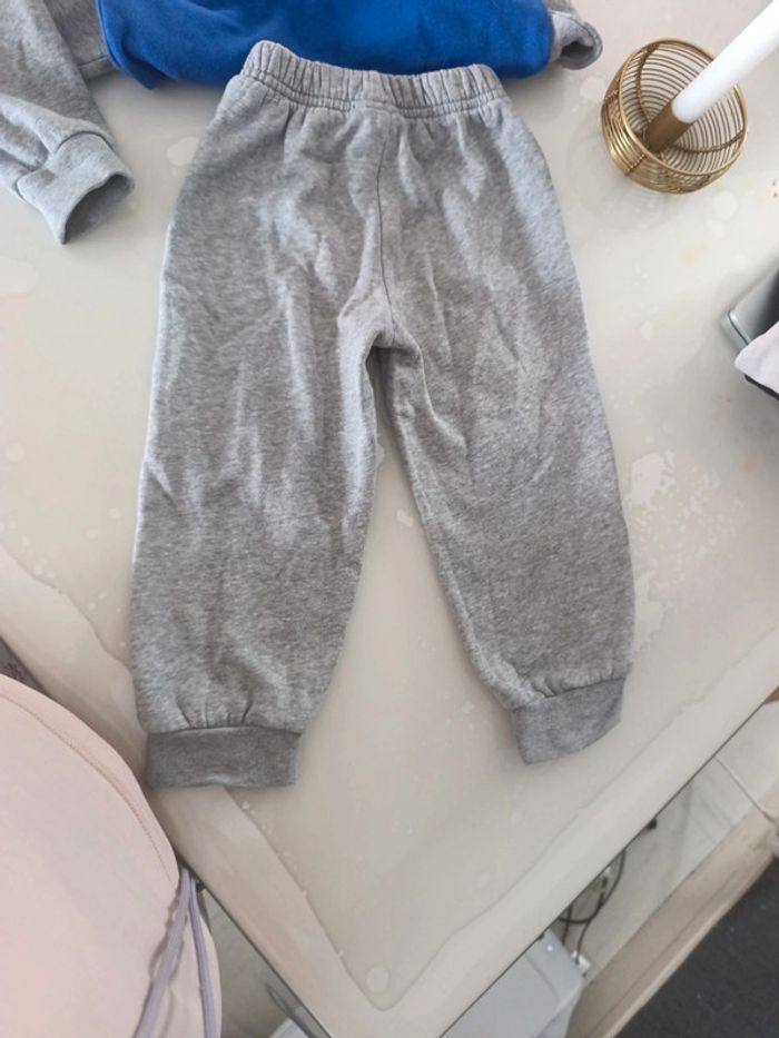 Survêtement adidas bleu et gris 18/24mois - photo numéro 9