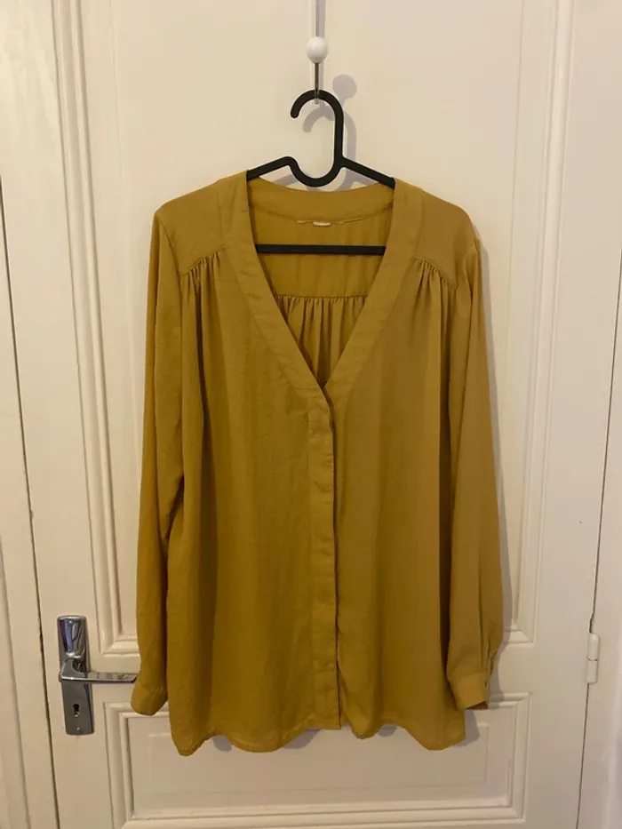 Chemise moutarde H&M