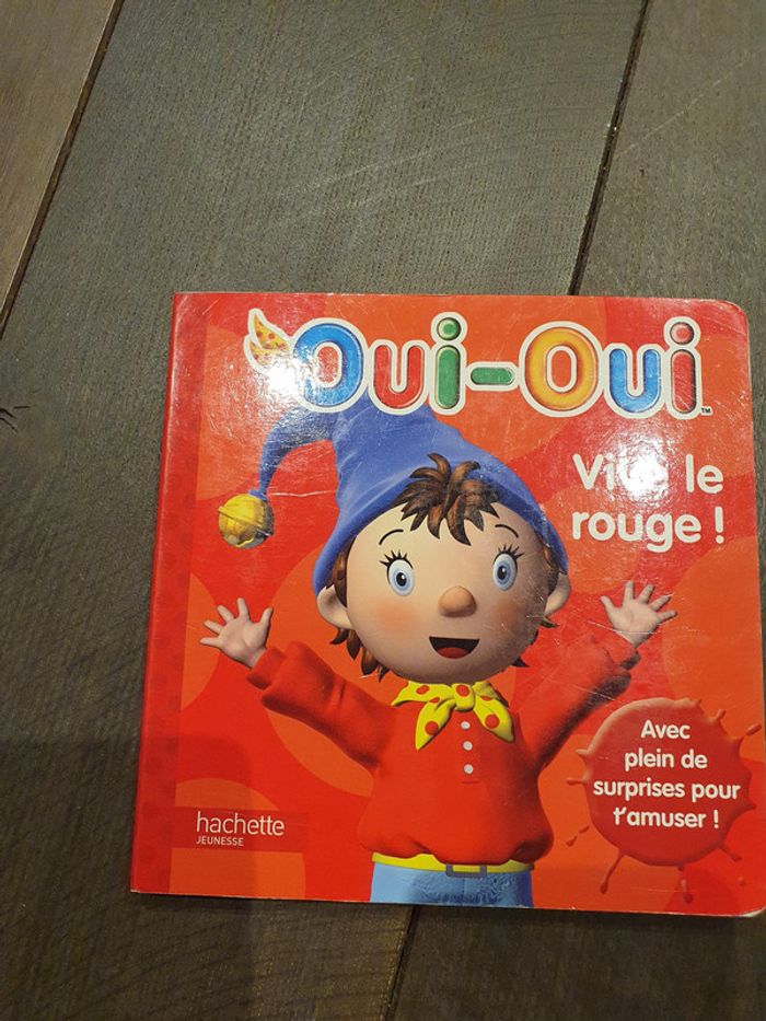 livre à toucher oui oui