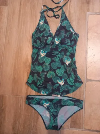 Maillot bain 2 pièces grossesse S 36
