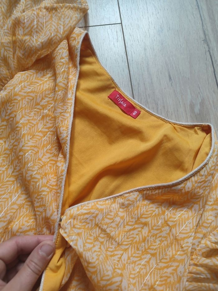 Robe jaune Tissaia - photo numéro 3