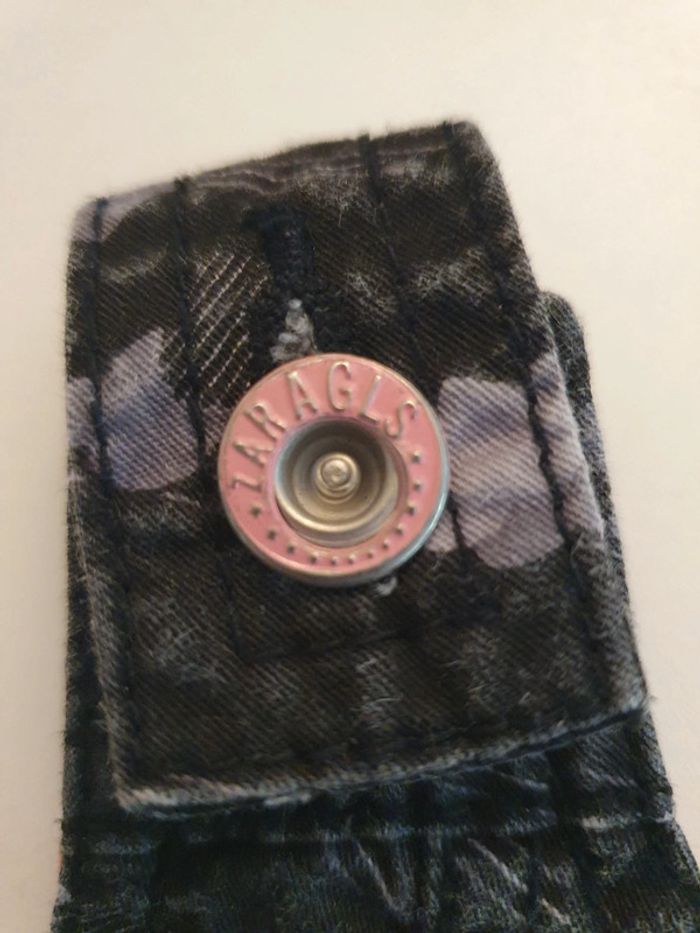 Salopette jupe Zara denim jean 2 ans 3 ans 98 cm - photo numéro 6