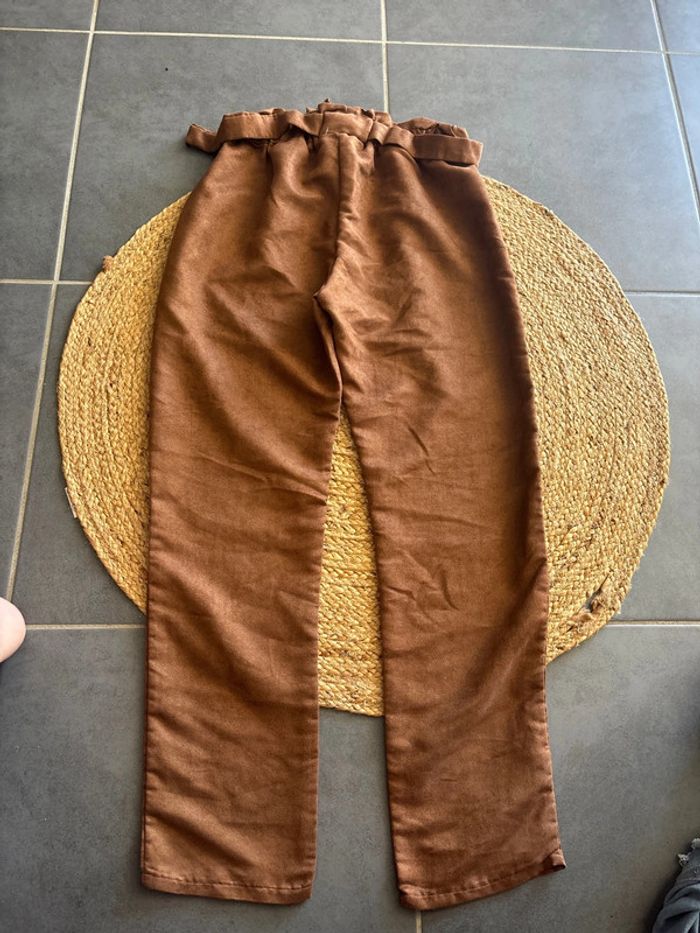 Pantalon marron sarouel - photo numéro 3