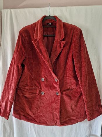 Veste velours côtelé kiabi