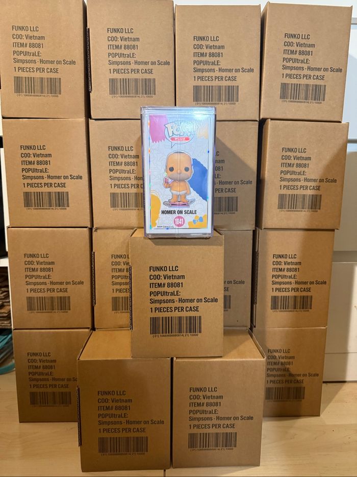 Funko POP! Homer on scale #1841 - photo numéro 4