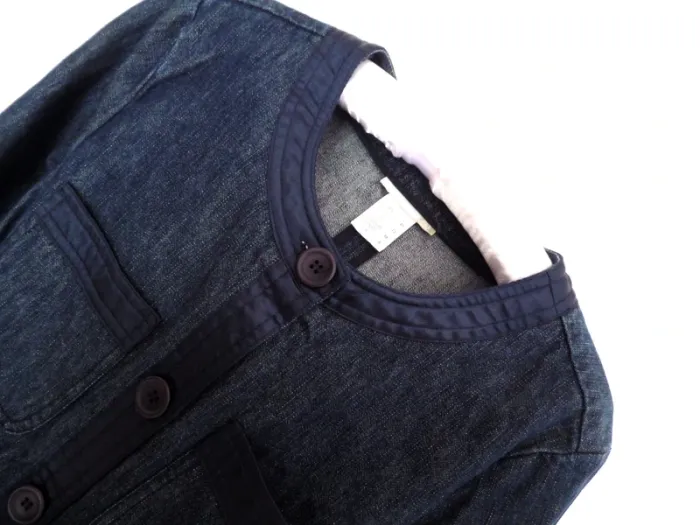 Veste_denim jeans_ coton - photo numéro 3