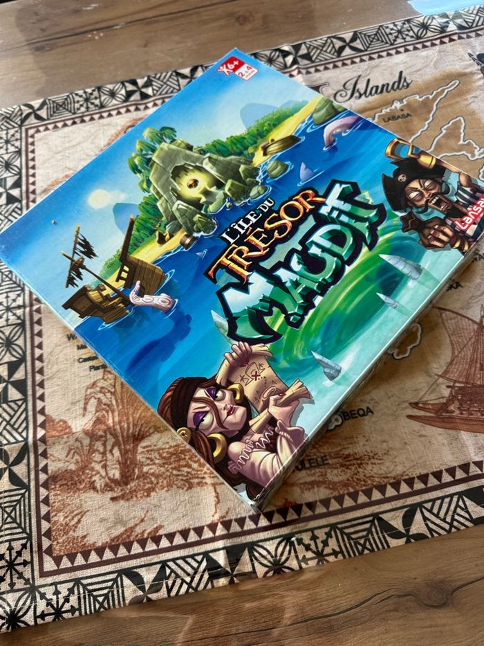 L’île du trésor maudit – Lansay – Jeu Neuf & Scellé - photo numéro 3