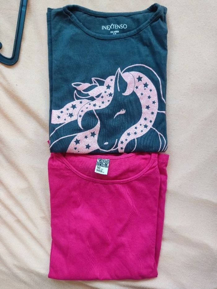 Lot 2 tee shirts manches longues