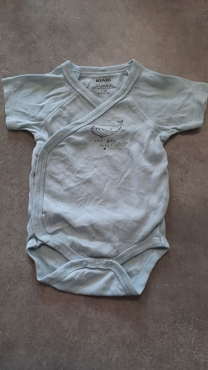 Lot de 3 bodies 1 mois - photo numéro 2